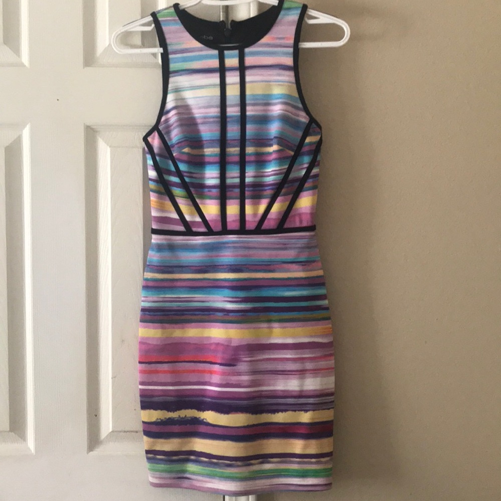 Bebe colorful dress.